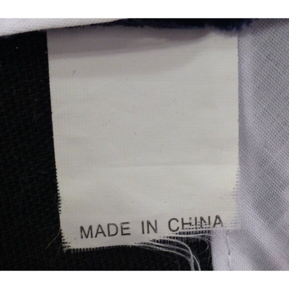 Bob Evans Farms Trucker Hat Snapback Navy & White Mesh American Flag Print - Picture 7 of 7